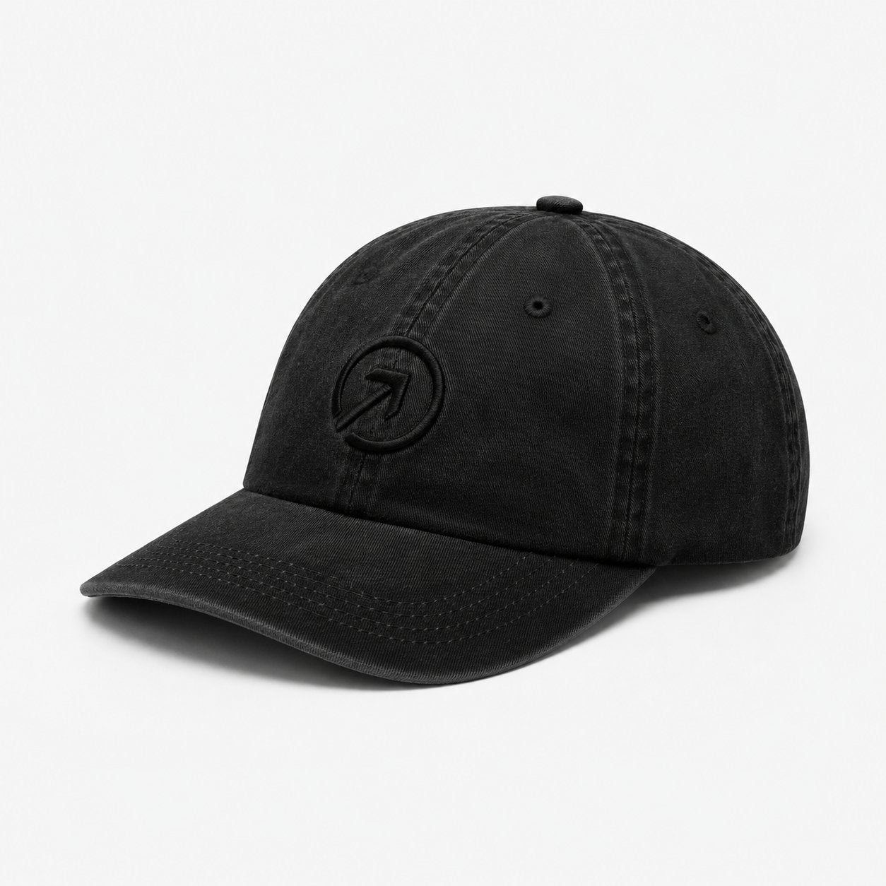 Heritage Washed Cap three-quarter