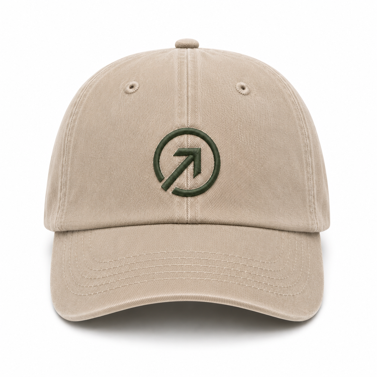 OneFaze St. Patrick Edition Oatmeal & Clover cap — front